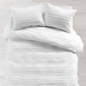 COPY - Dormify white eyelash comforter and pillow…